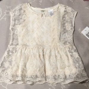 Little girls lace top 3T.